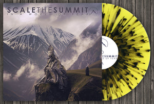 "IN A WORLD OF FEAR" • VINYL • Yellow/Black Splatter (LE 250 copies)