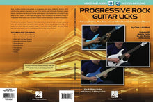 Load image into Gallery viewer, Hal Leonard: &quot;Progressive Rock Guitar Licks&quot; • Video/Book