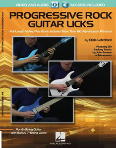 Hal Leonard: "Progressive Rock Guitar Licks" • Video/Book